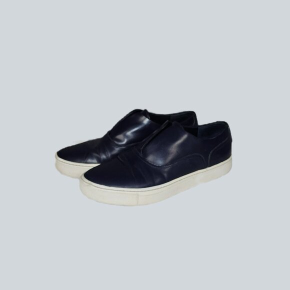 Vince Slip-on Leather Sneakers - Picture 2 of 3